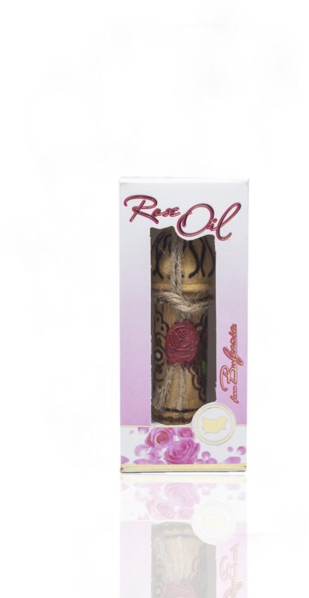 Biologische en puur etherische Rozenolie uit Bulgarije - Rosa Darmascena - huid - haar - welzijn - rust - 1ml