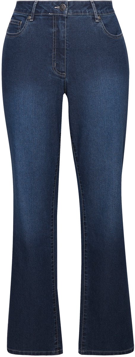 Angel of Style - Dames - Jeans Paula Straight Fit stretchcomfort 5-pocket - Blue stone - Maat 42
