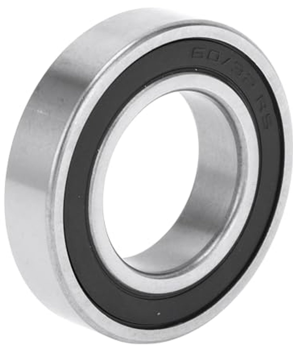 60/32VV Deep Groove Ball Bearings P0 32x58x13mm Lubricated Bearings Double Rubber Seal Black Silver Color Scooter Skateboard Wheel
