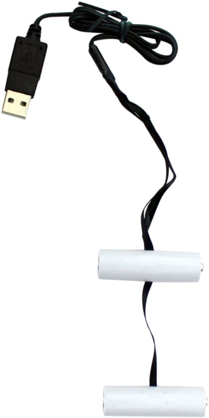 Santaville - USB Power Adapters Equivalent to 2-AA Leader Wire: 46cm