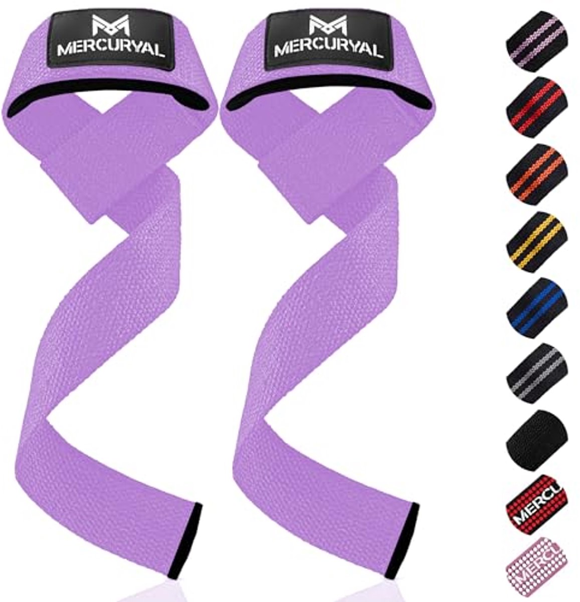 Powerlifting Straps - Gym Accessoires voor Krachttraining - Deadlift Straps - Fitness Training