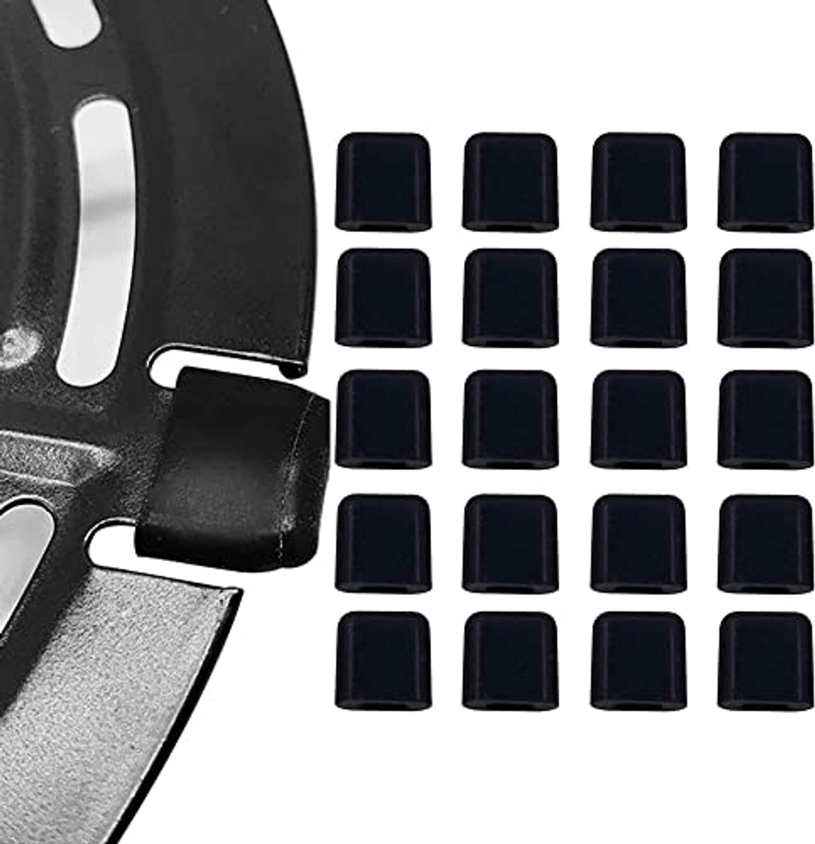 Universele Siliconen Bumpers voor Airfryer - Set van 20 Stuks