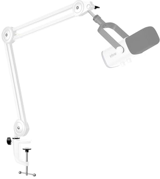 TONOR USB/XLR Microfoon, Dynamic Studio PC Mic van Broadcast-kwaliteit met Boom Arm voor Podcasting Opname Gaming Muziek Streaming Zingen Voice-Over Ruisonderdrukking, met 3,5 mm Jack, TD510