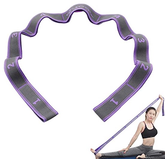 Weerstandsbanden Set – 4 Stuks Latex, 15-39 Kg Weerstand, Met Deurhaak En Tas, Voor Thuis Fitness, Revalidatie, Stretching En Yoga