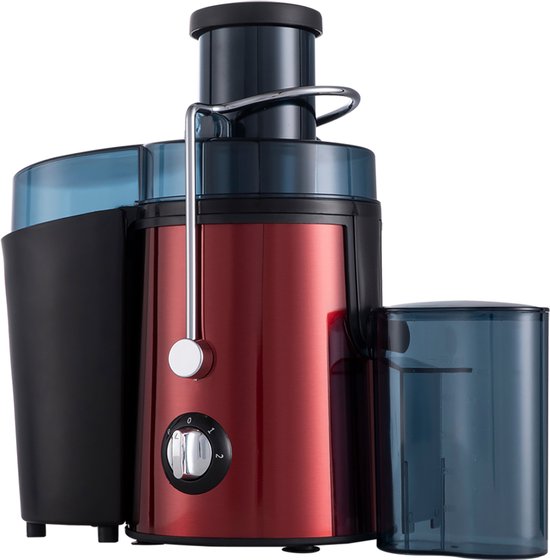 Fuegobird L811 snelle sapcentrifuge - Power Juicer - RVS - 400watt - Rood van Merkloos — afbeelding 2