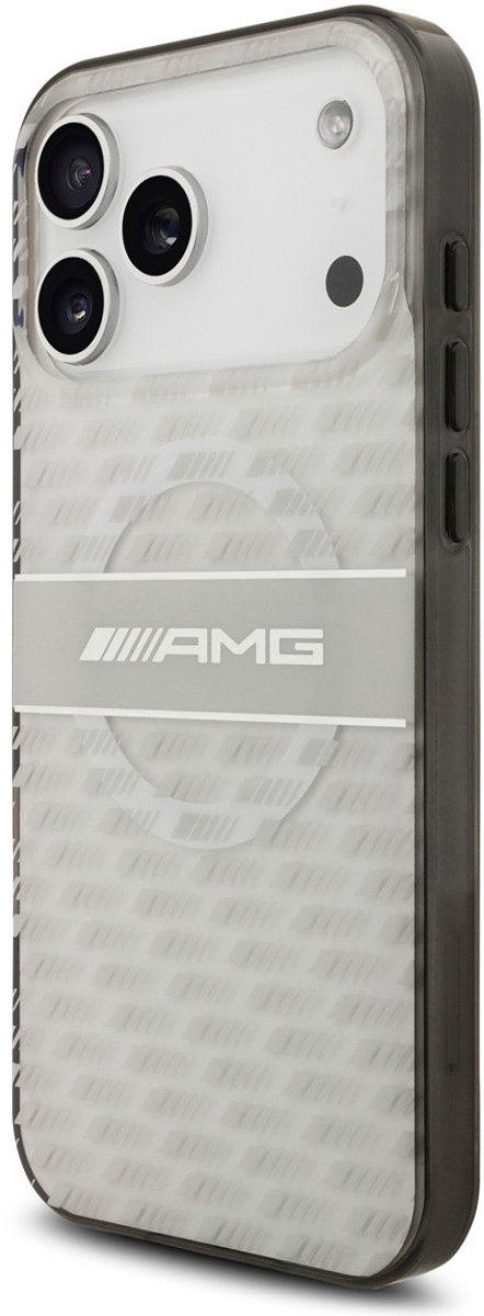 AMG Back Cover - iPhone 17 Pro Max - Wit - Magsafe - Schokabsorberend TPU