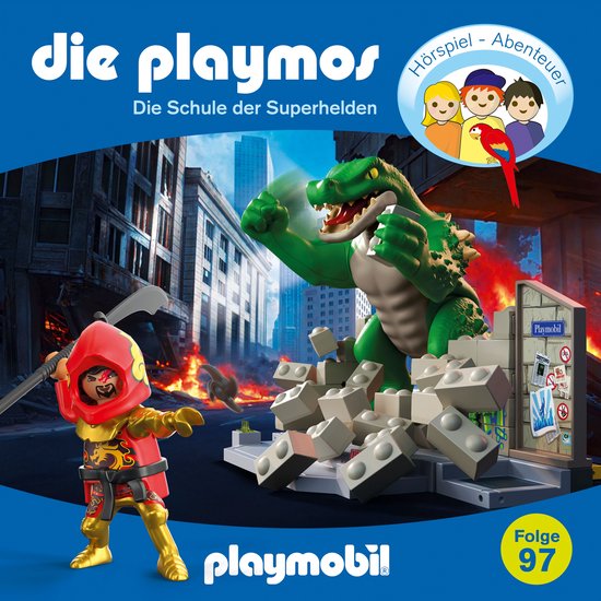 Die Playmos, Folge 97: Die Schule der Superhelden (Das Origi ... - cover