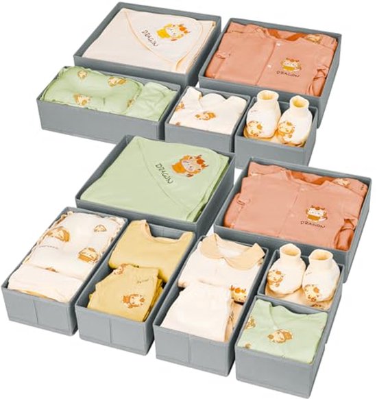 Homsorout Lade-organizer kleding baby - 8-delige set