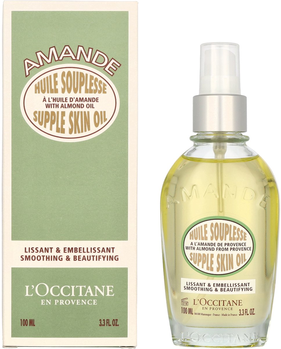 Lichaamsolie - L'Occitane en Provence - Versoepelende olie Amandel 100ml