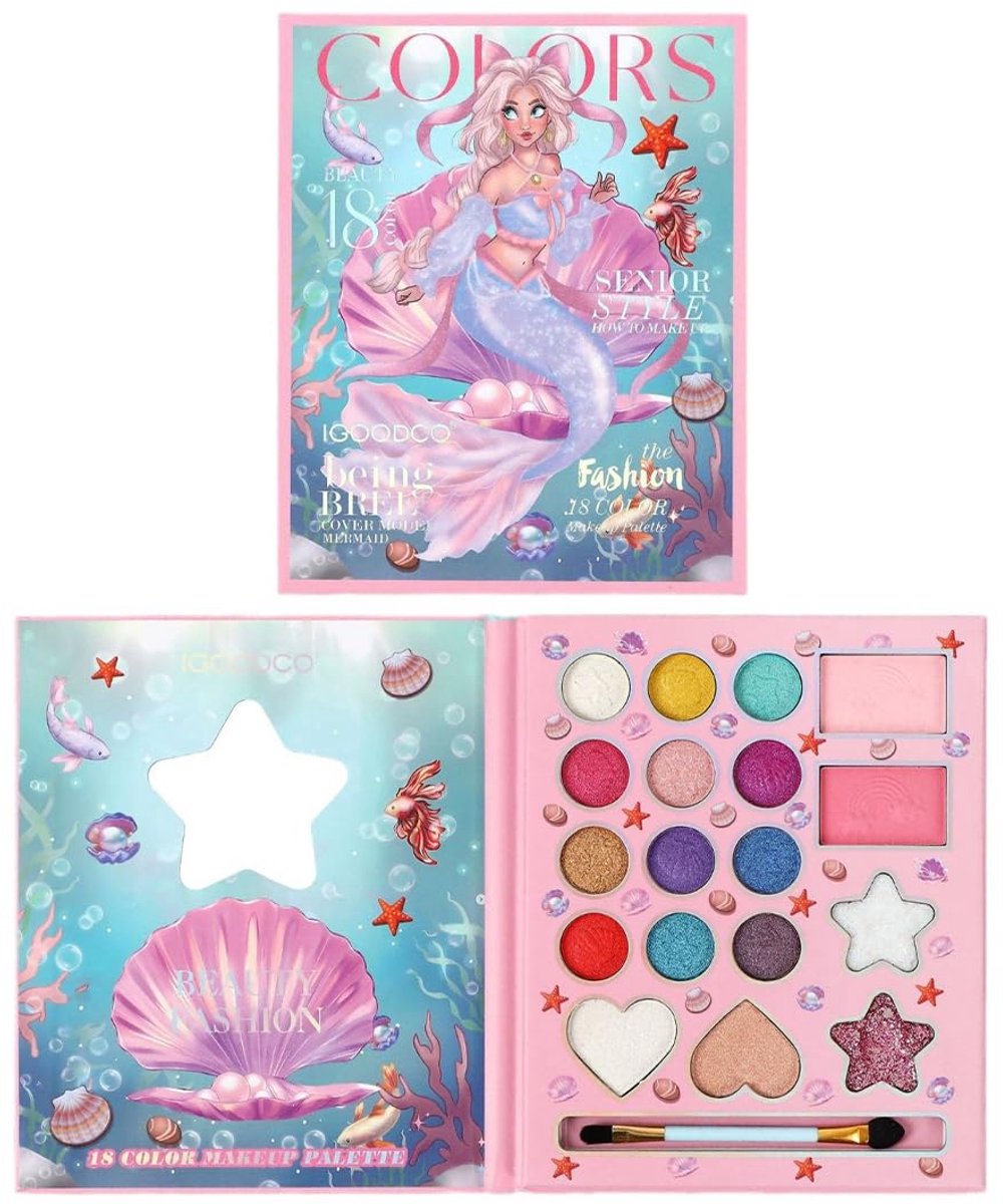 Kinderen Makeup Set - Washable, Veilig en Niet-Giftig, Geschikt voor 4 Jaar en Oudere