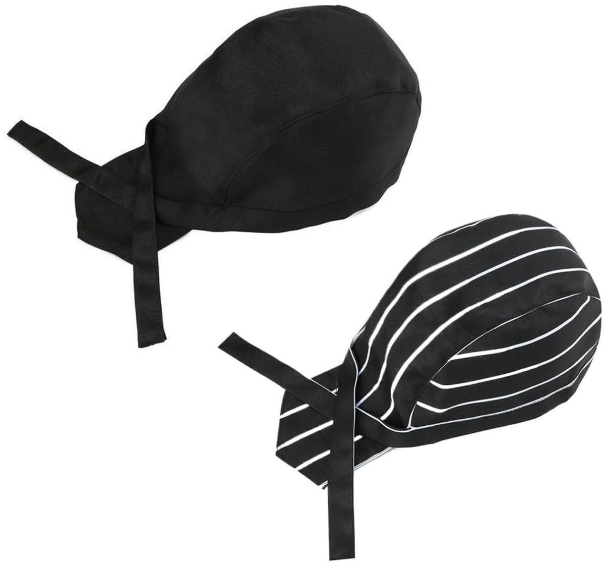 2-Pack Unisex Koksbretels - Verstelbaar en Ademend - Zwart