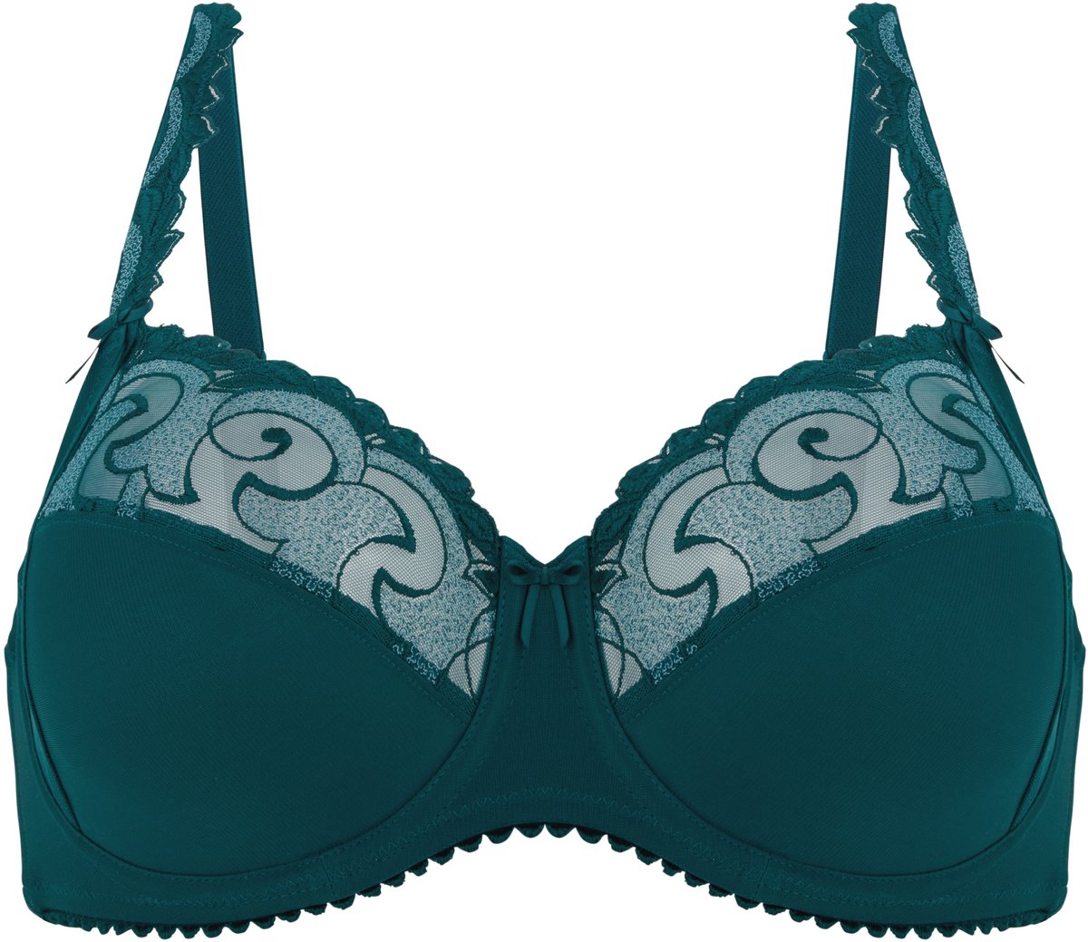 Felina Rhapsody - niet-voorgevormde bh - maat 80B - smaragd - 0205210