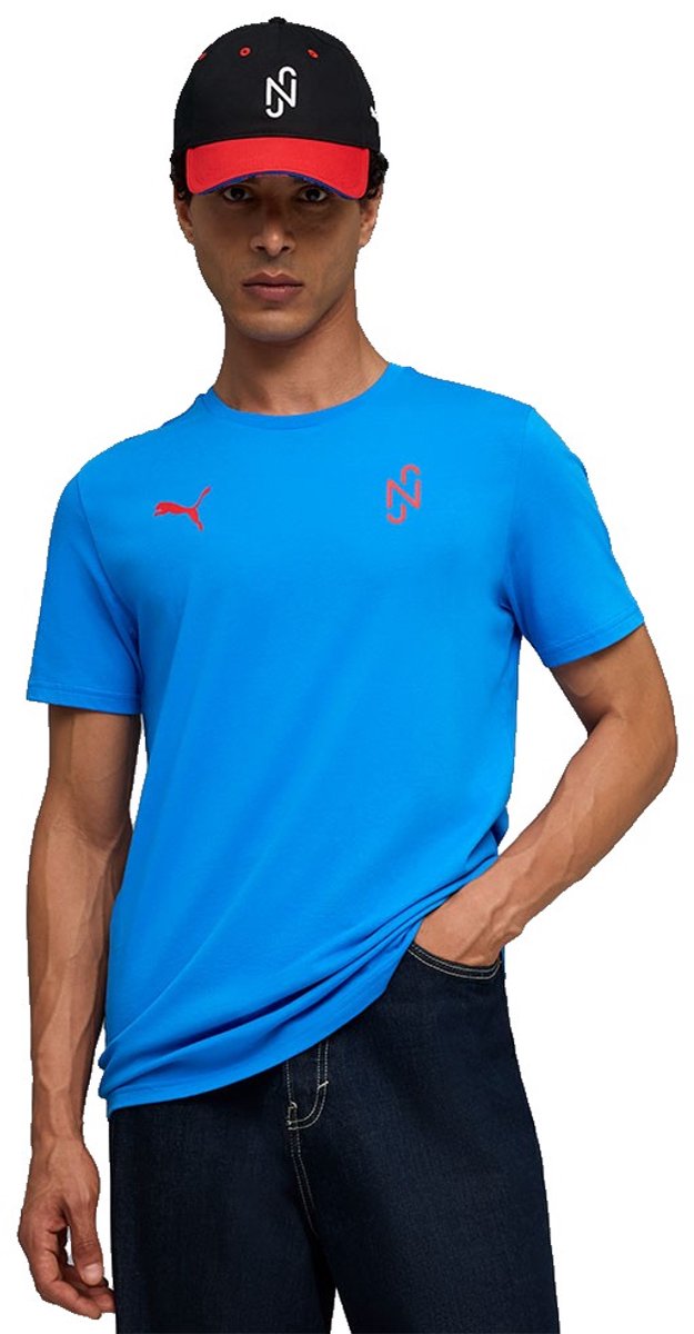 Puma Neymar Jr Playmaker T-shirt Met Korte Mouwen Blauw M Man
