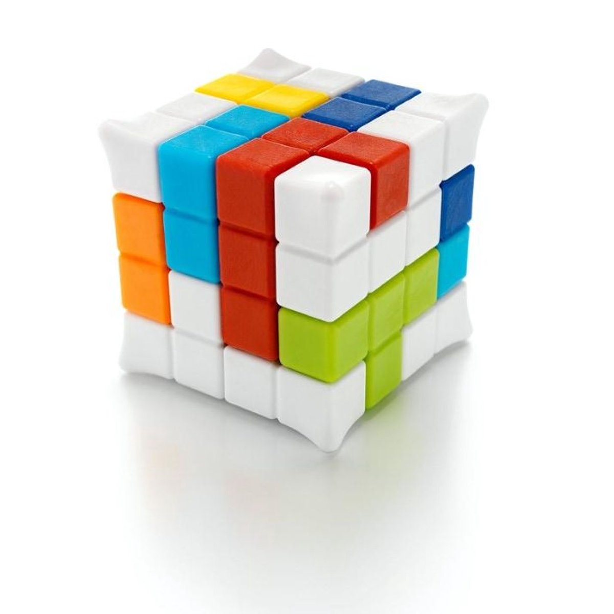 SmartGames Plug & Play Puzzler: compacte friemelkubus met 48 opdrachten thumbnail 5