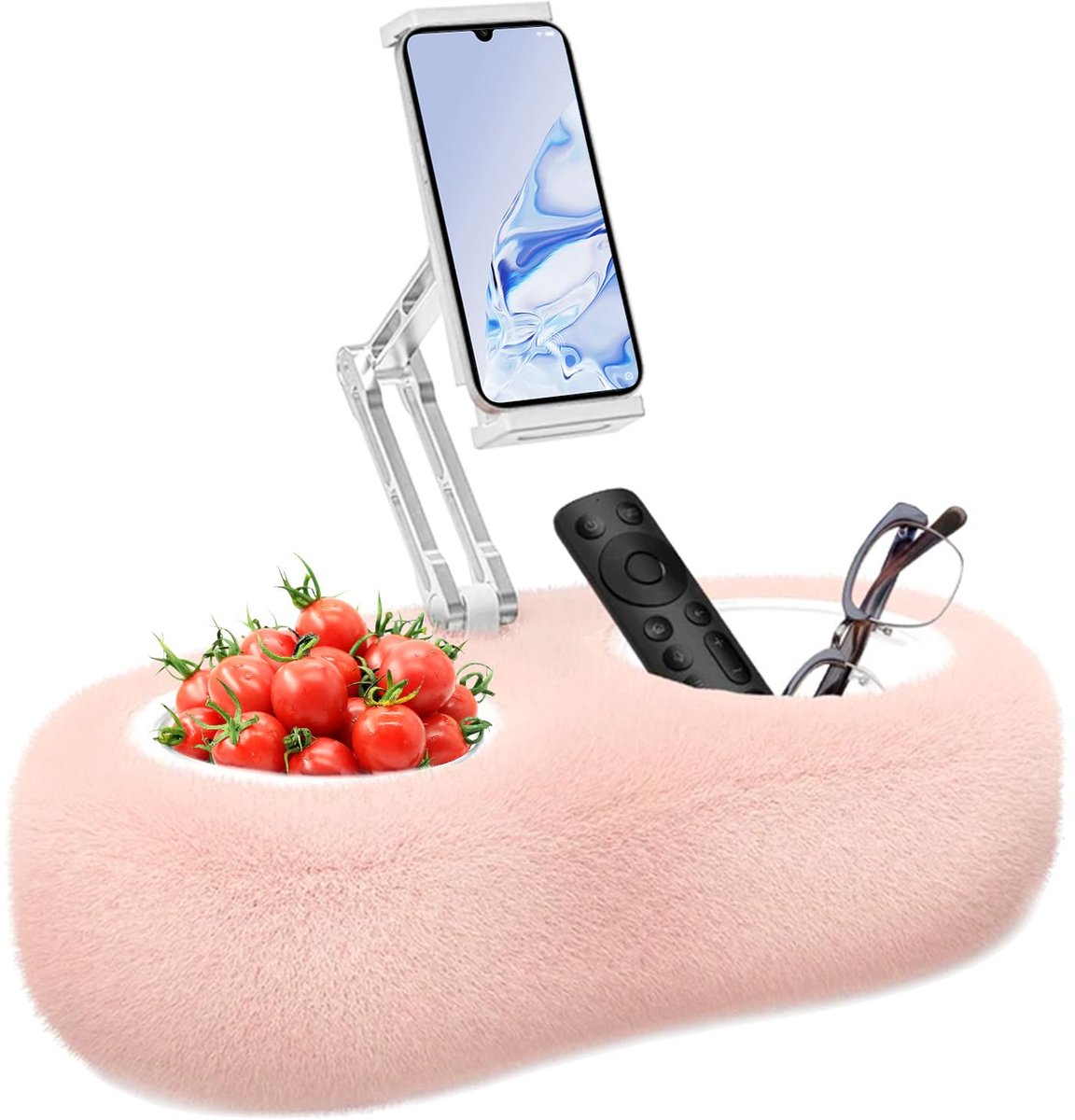 Goodivery® Comfortabel kussen met verstelbare houder voor tablets en smartphones