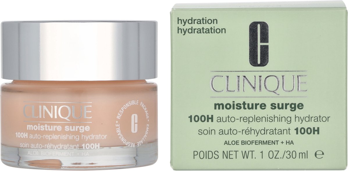 Bol.com Clinique Moisture Surge 100H Auto-Replenishing Hydrator 30 ml - Dagcrème aanbieding