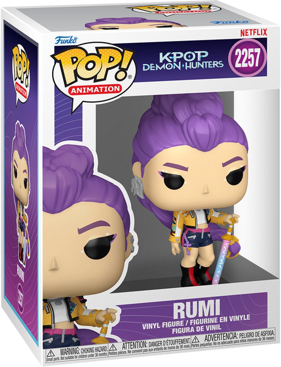 Funko POP Animation: KPop Demon Hunters - Rumi — afbeelding 3