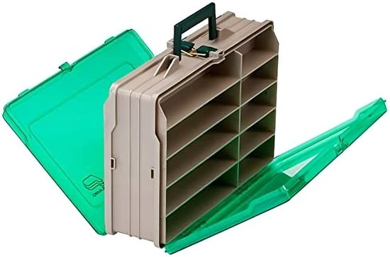 Boîte à Pêche En Bois Vintage Avec Leurres XL - Fabriquée Main - Éduardian