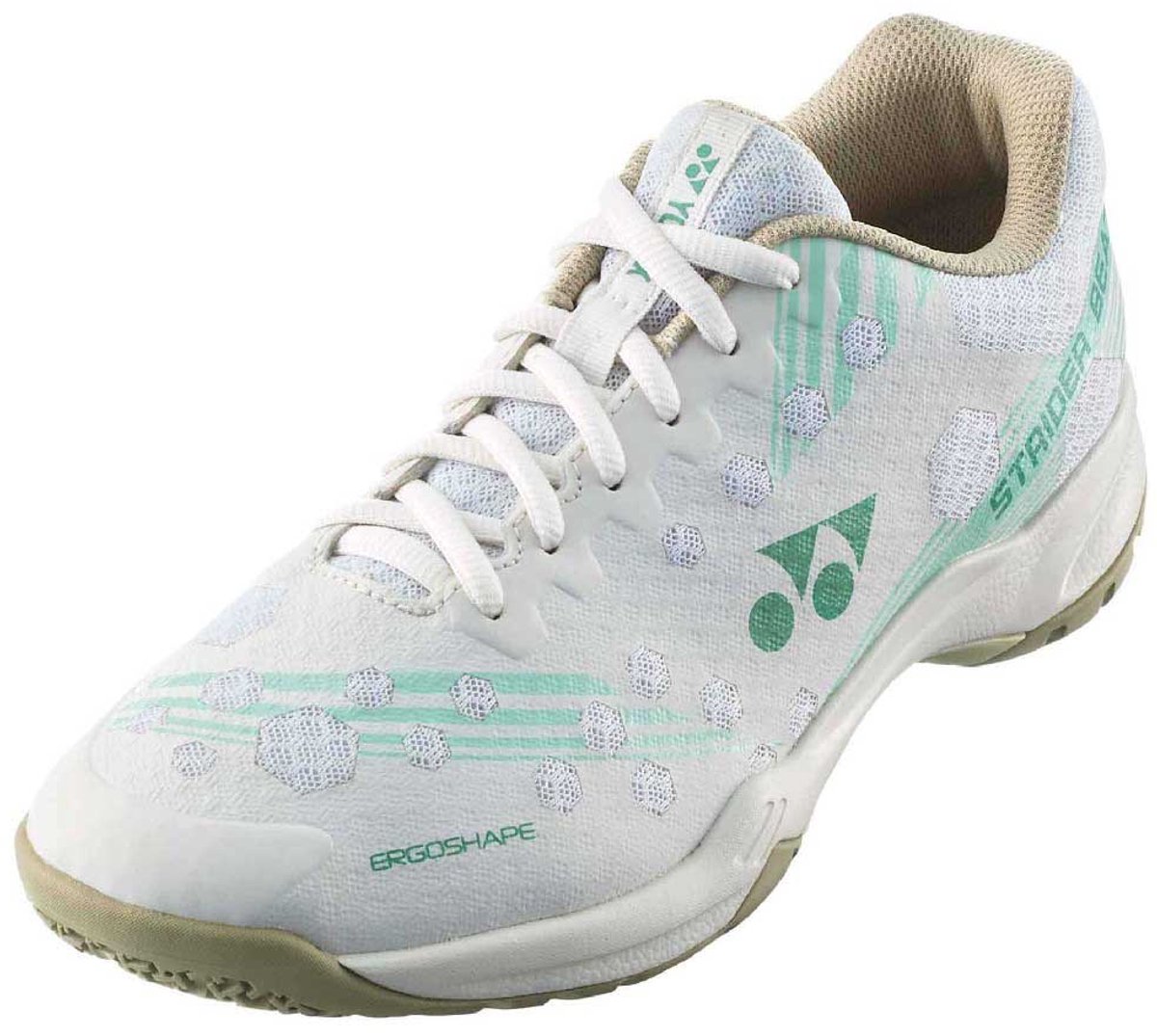 Yonex Pc Strider Beat Brede Indoor Courtschoenen Wit EU 39 Man