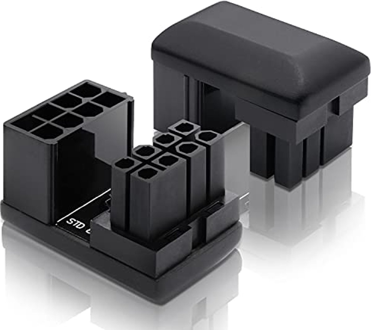 Image of 8-Pin U Turn Power Adapter voor Desktop Grafische Kaarten - 2-Pack