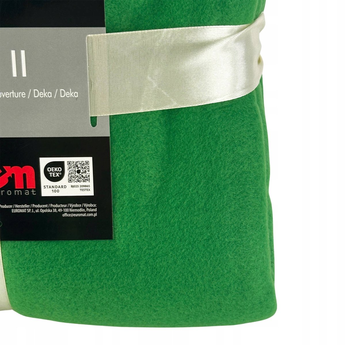 Milutek Polar Plaid Groen 150x200 cm - Zacht & Certificeerd