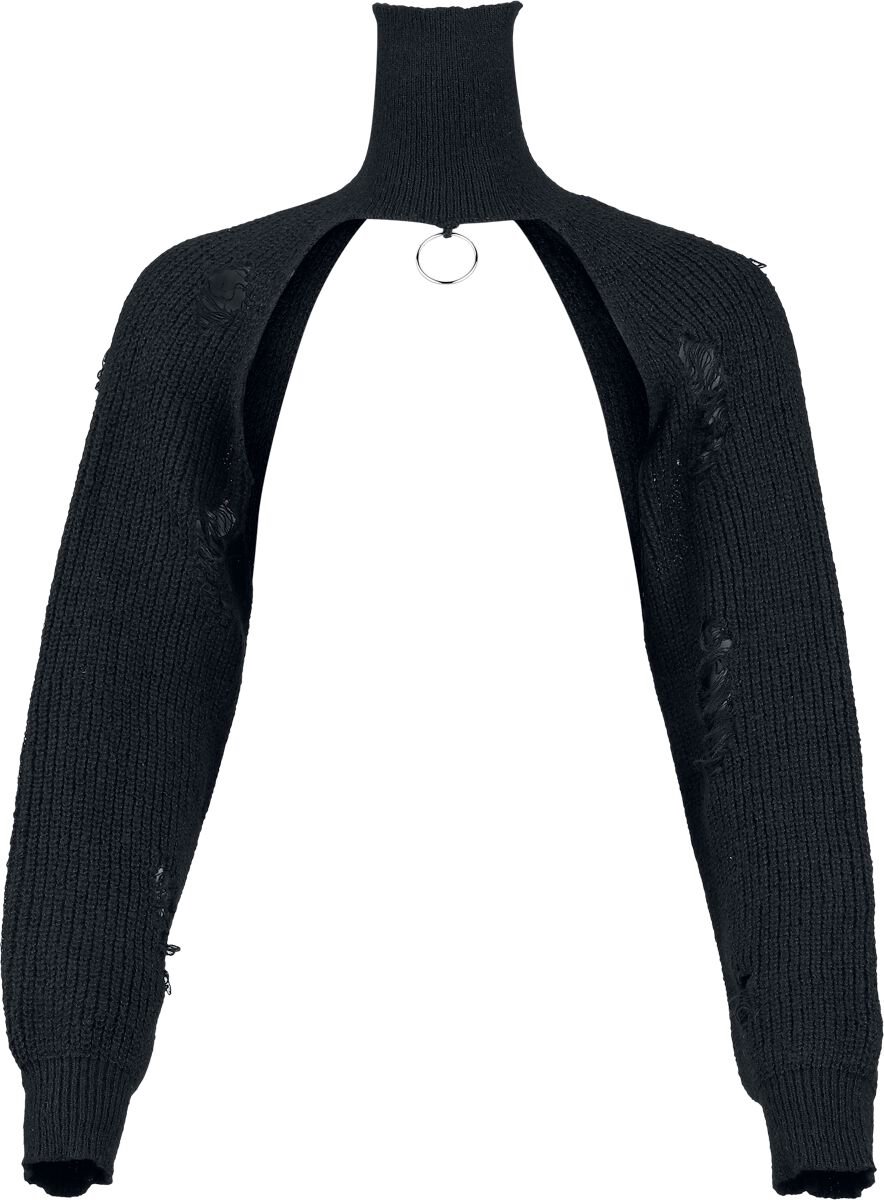 Banned Damara Jumper Dames Gebreide trui - zwart - L