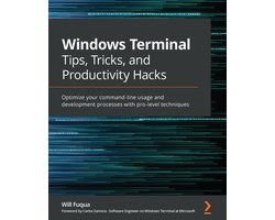 Omslag van Windows Terminal Tips, Tricks, and Productivity Hacks