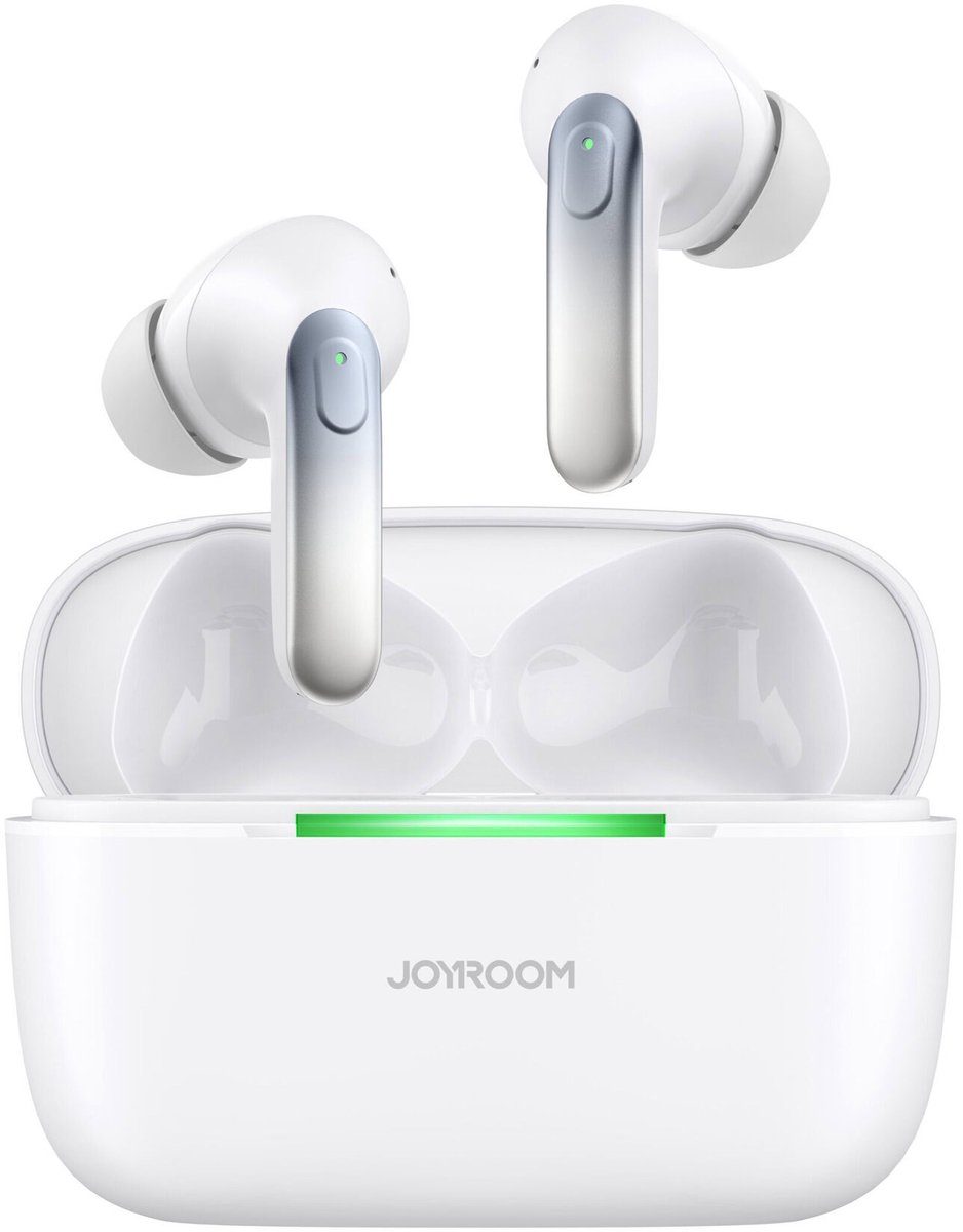 Joyroom Pro - Bluetooth Oordopjes - ANC - 24 uur Accu - Oortjes Draadloos - Wit