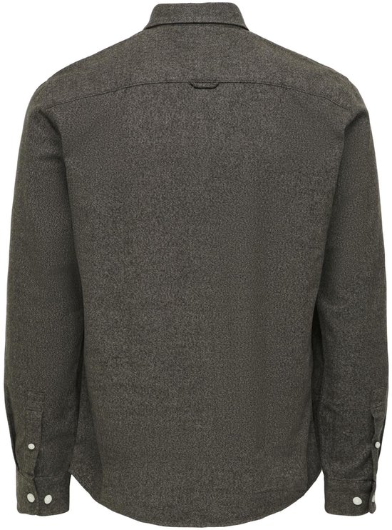 ONLY & SONS ONSNIKO LS MELANGE SHIRT Chemise Homme - Taille S