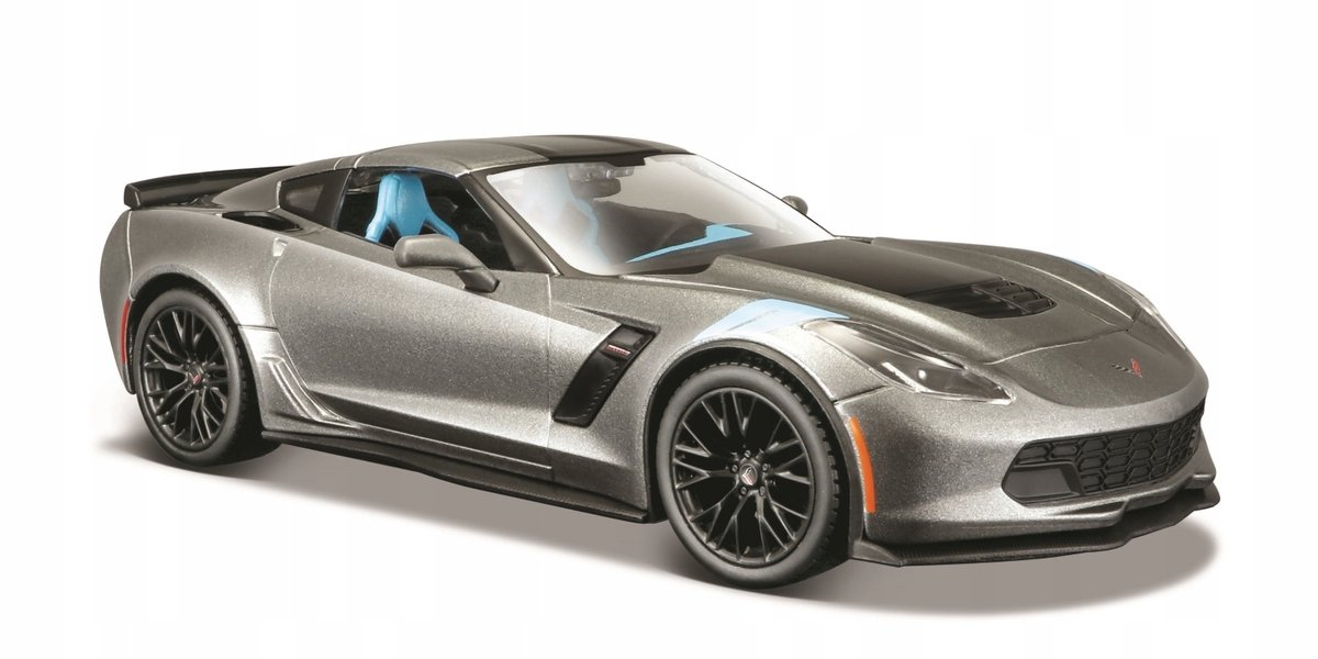 Maisto Corvette Grand Sport 2017 Modelauto 1/24 Grijs