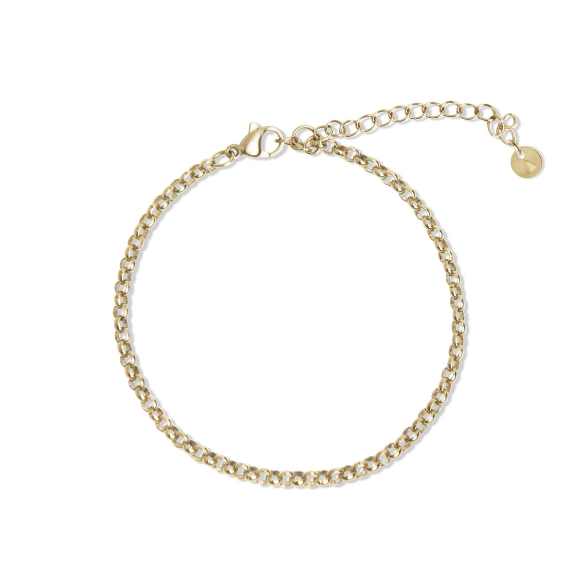 Amberz Fijne schakel armband dames – Gevuld chain bracelet – Oros