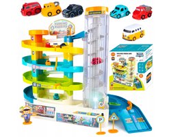 Parkeergarage Speelgoed verdeelt Lift in 5 Niveaus