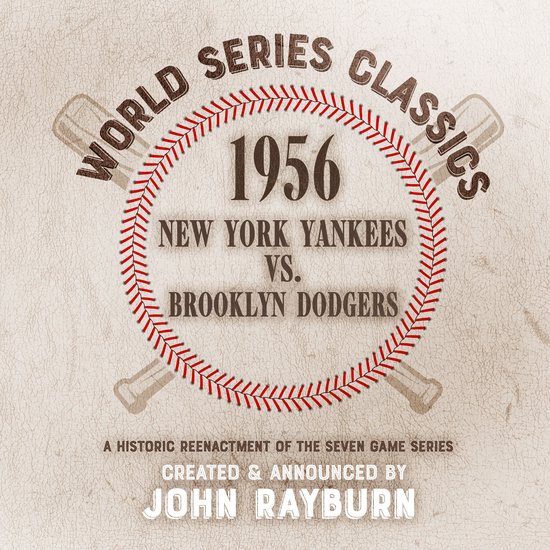 1956 - New York Yankees vs. Brooklyn Dodgers - cover