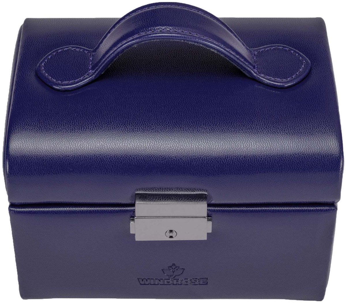 WINDROSE sieradendoos Merino Moda Jewelry Box Dark Blue donkerblauw