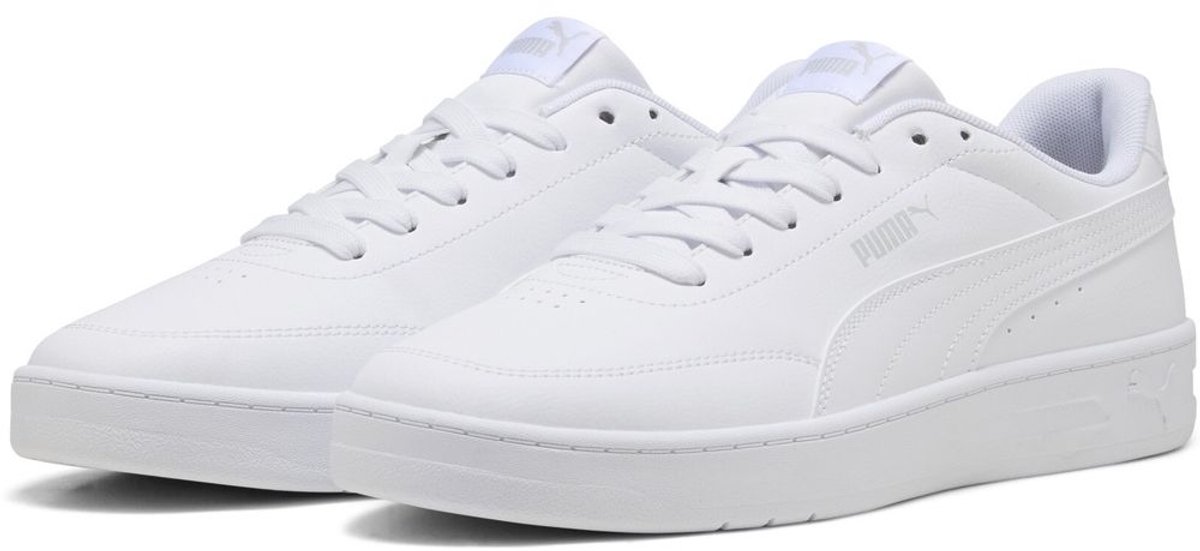 Puma Court Classic Clean Puma White-Cool Light Gray