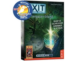 999 Games - EXIT - Het Vergeten Eiland - Breinbreker - Escape Room Spel