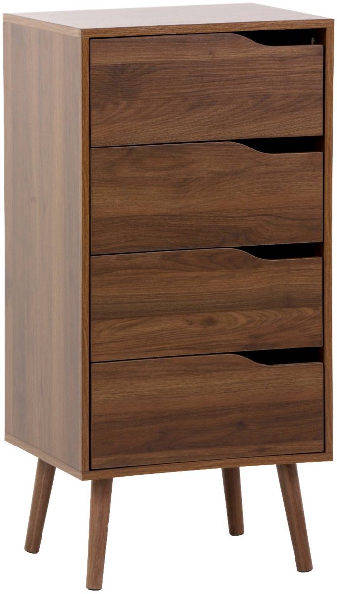 sweeek - Ladekast met 4 lades houtdecor 48cm - nepal