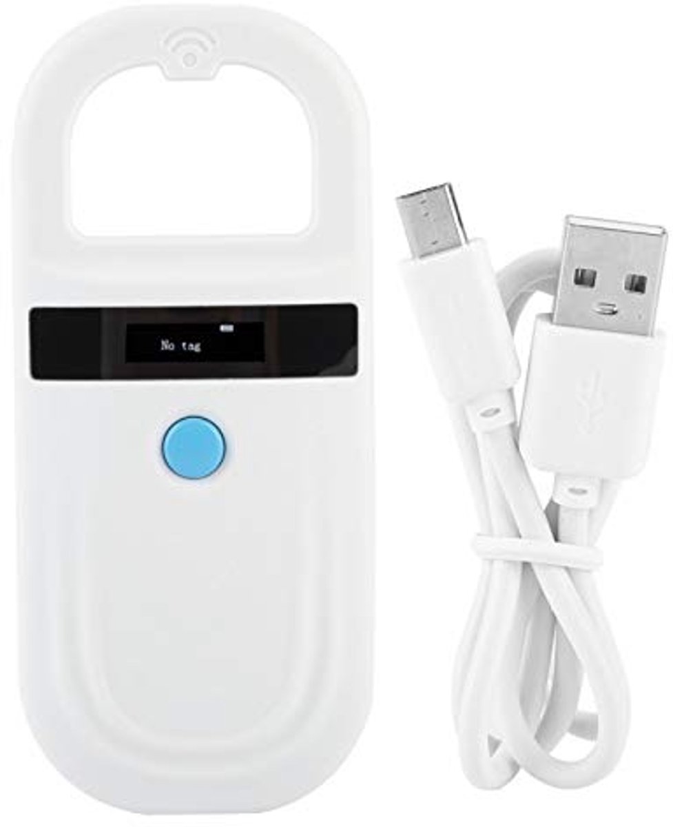 Microchip Lezer voor Huisdieren - Draadloze Pet Scanner voor ID Tags en Microchips