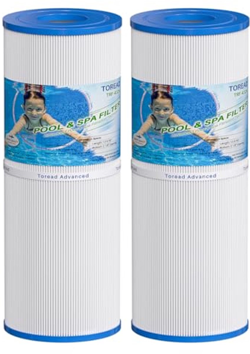 Spa-filter voor hot tubs vervangingen, 25 sq ft, 2 cartridges, hoogwaardige filtratie