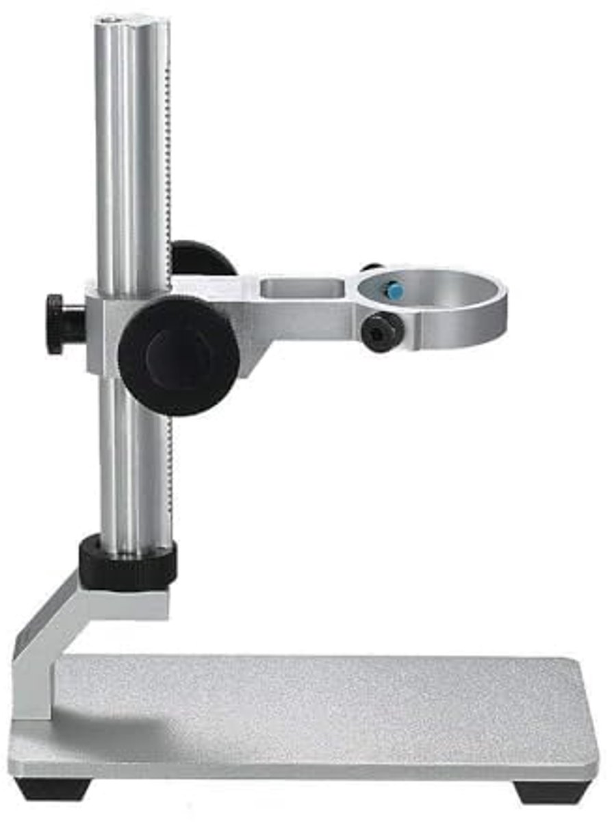 Universele instelbare professionele basis staander voor desktop ondersteuning van USB digitale microscopen