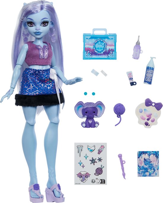 Monster High Self-Scare Secrets - Abbey Bominable Pop van Monster High — afbeelding 5