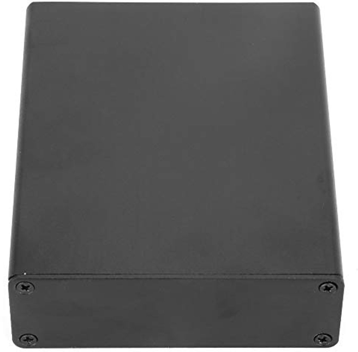 Elektronische opbergdoos voor PCB-behuizingen, aluminium, zwart, 27 x 82 x 100 mm
