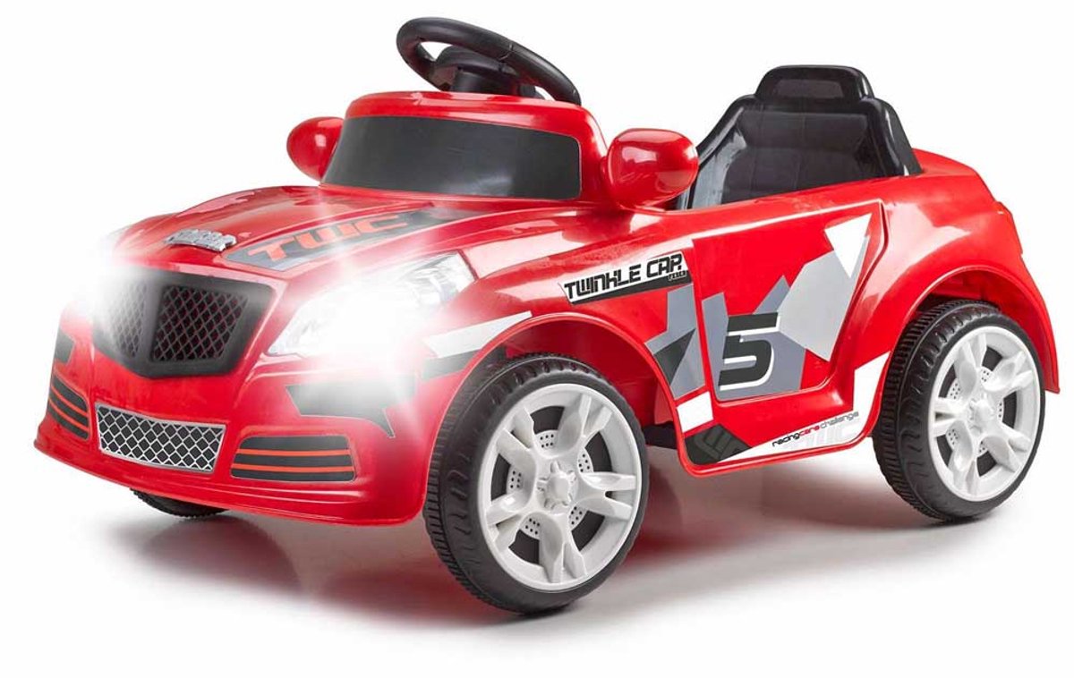 Feber Twinkle Car Lt 12v Rood Kinderen