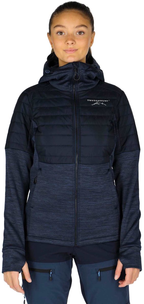 Swedemount Lofoten Hybrid Jas – Outdoorjas voor dames Marineblauw