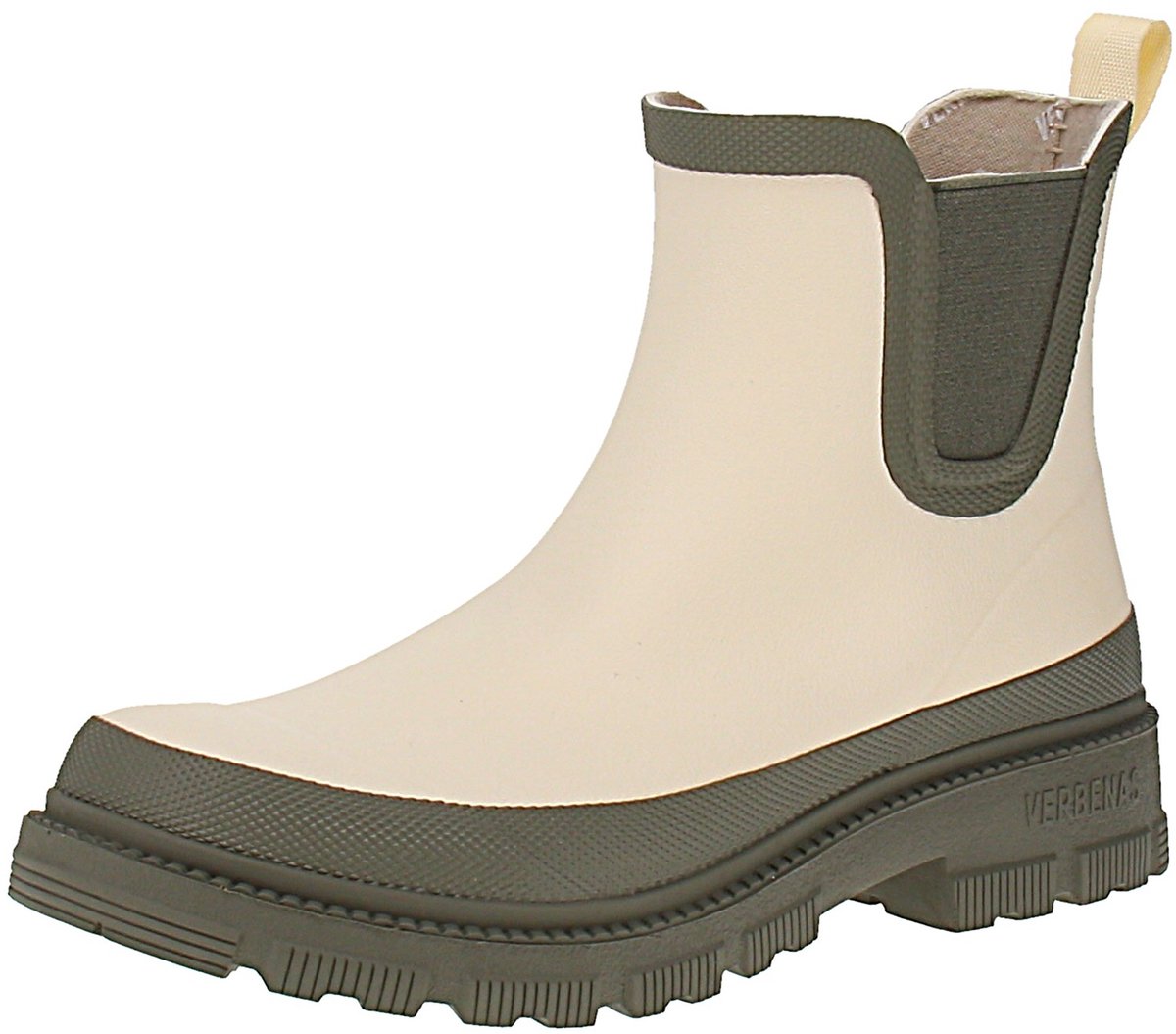 Verbenas 9302180975 Lua Mate Combi - Dames Chelsea Laarzen - Off-White-Trebol