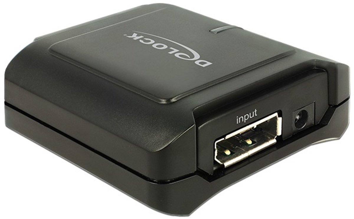 DeLOCK DisplayPort repeater - versie 1.2 (4K 60Hz) - 5m in / 5m uit