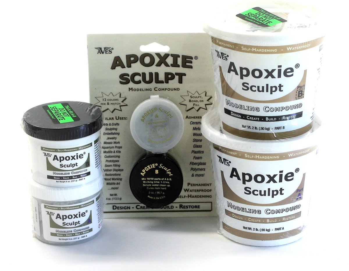 Apoxie Sculpt - Zilvergrijs / 1/4 lb (113,4 gram)