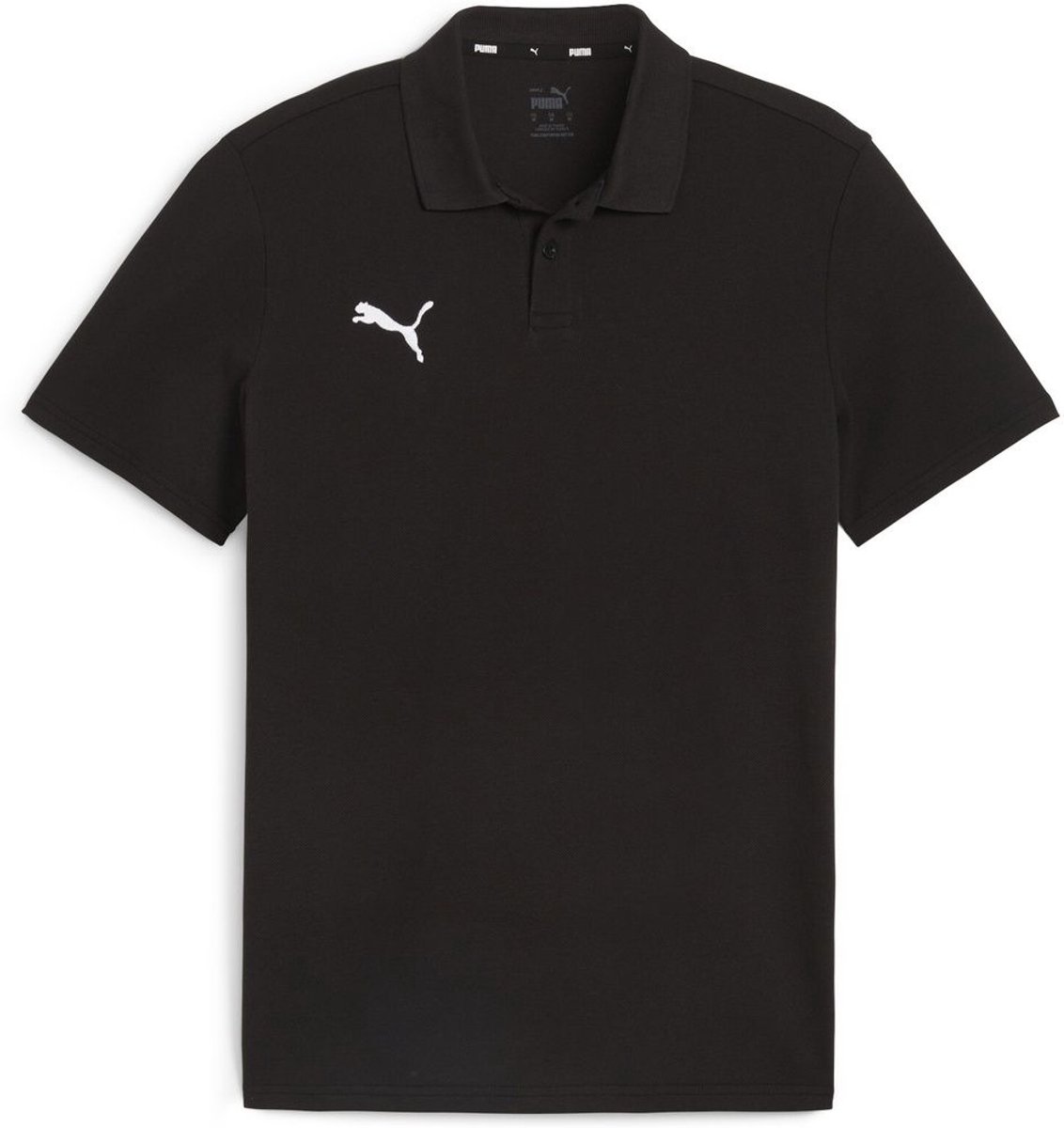 Puma poloshirt TeamGoal Casua Longsleeve Polo 658605 Zwart