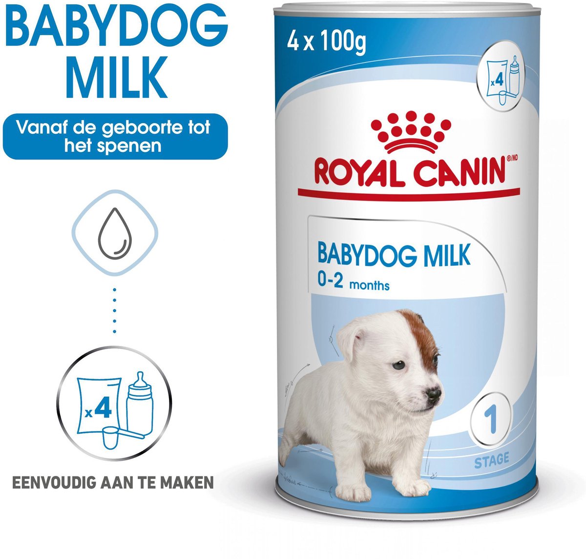 Bol.com Royal Canin Babydog Milk - Hondenvoer - 400 g aanbieding