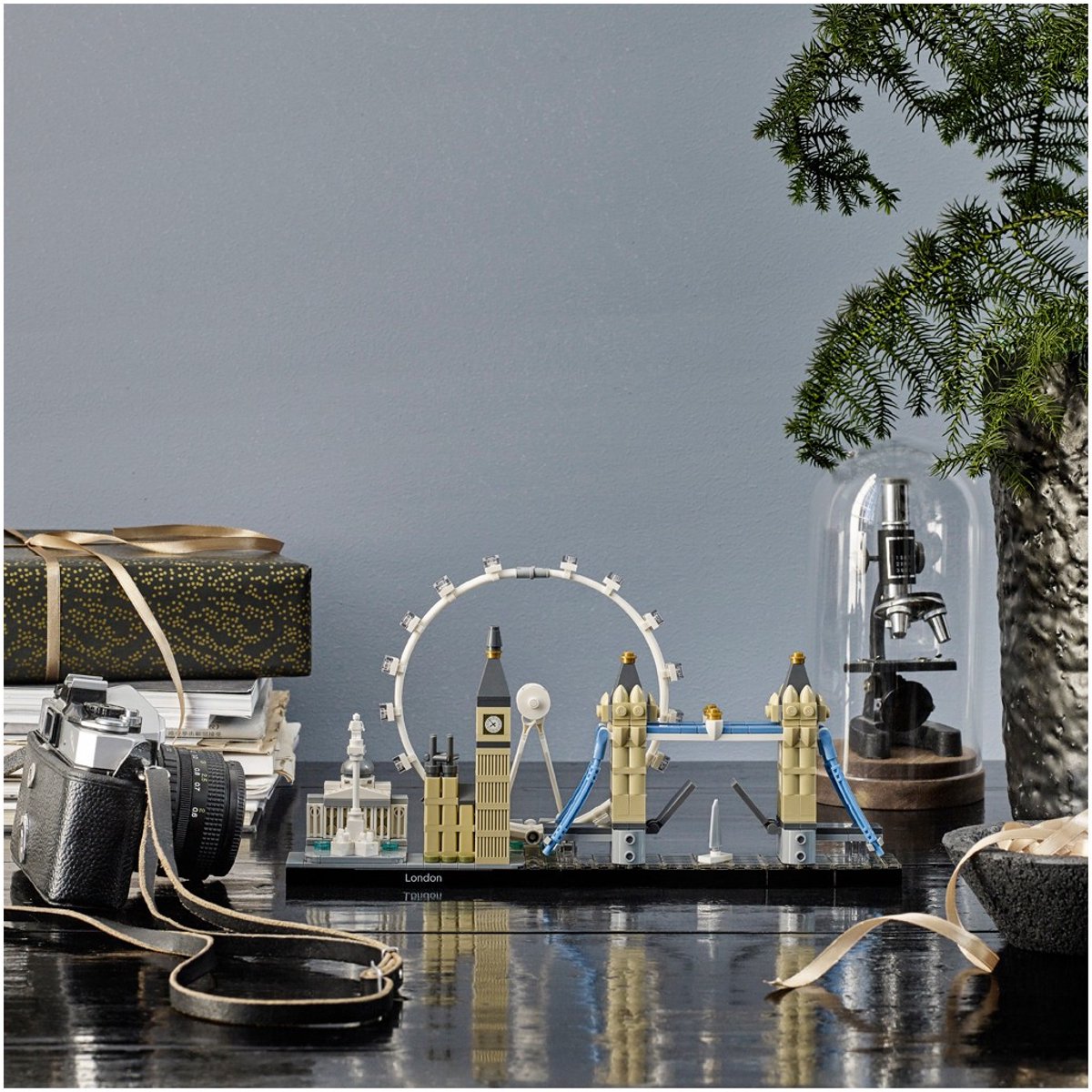 LEGO 21034 Architecture Londen Skyline Set, London Eye, Big Ben, Tower Bridge Model, Kantoor- of Huisdecoratie, Cadeau-Idee — afbeelding 16